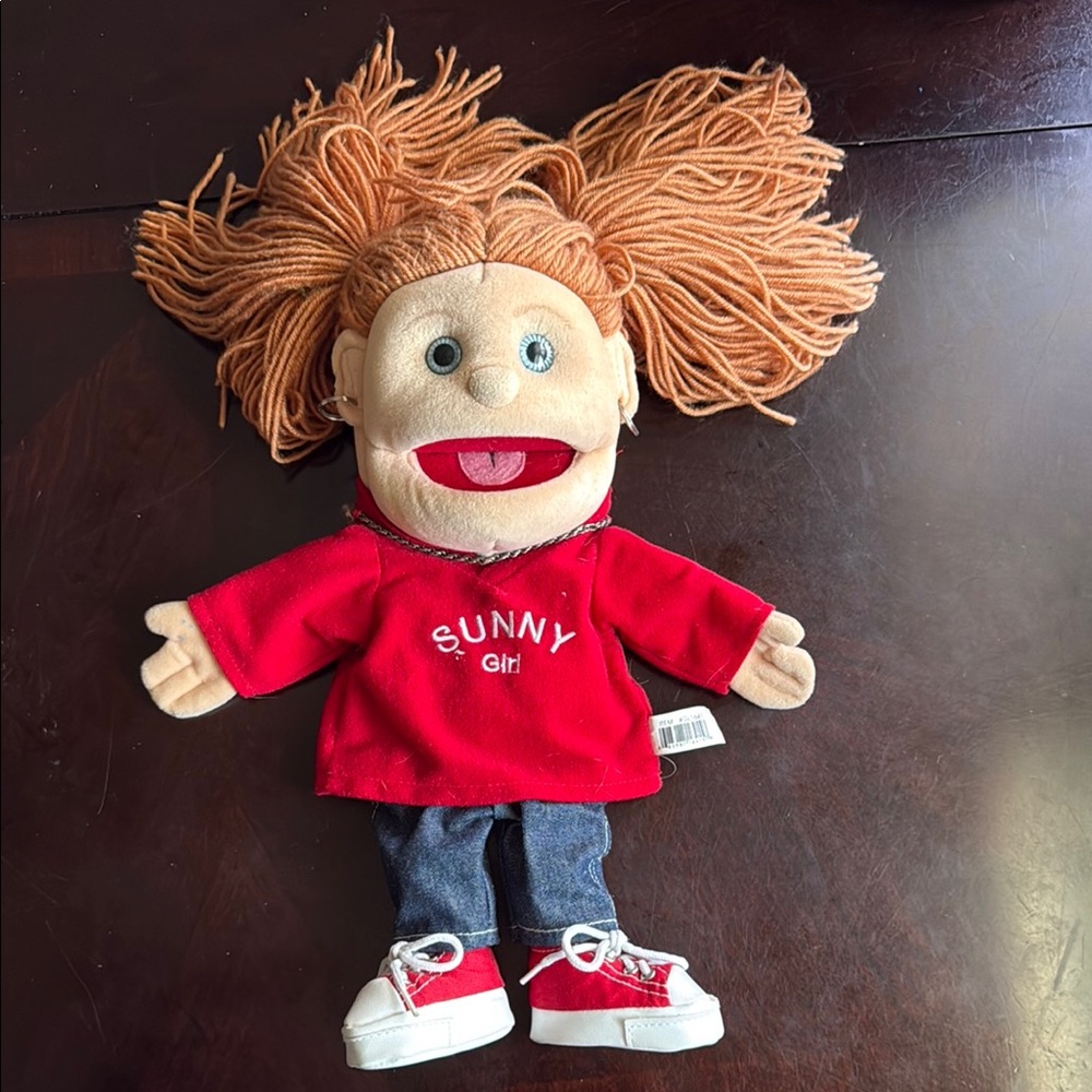 Sunny Girl- Jen hand puppet rare find